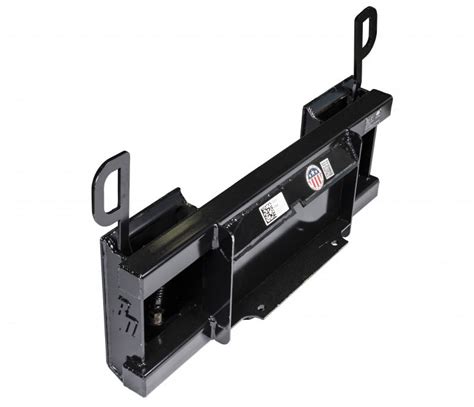 universal skid steer mount dimensions